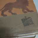 KJV One Big Story Bible, Brown Lion LeatherTouch, Red Letter, Presentation Page, Study Helps for Children, Christ Connections, Memory Verses, Full-Color Maps, Easy-to-Read Bible MCMType