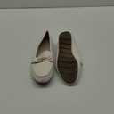 DeYashopin Women's Loafer Shoes Leisure Slip On Work Shoes Comfort Walking Flats (8.5, White)