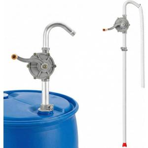 DR.tuer All-Aluminum 55 Gallon Drum Pump  Manual Fuel & Oil Transfer Pump for Diesel, Kerosene, Hydraulic & Lubricating Oils  Heavy Duty Rotary Barrel Hand Pump Fits 1555 Gal Drums