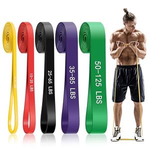 Pull Up Assistance Bands, 5-Level Resistance Bands for Working Out, Pull Up Bands for Men & Women, Exercise Bands for Full-Body Training, Fitness, Physical Therapy, Stretch Workout Bands at Home, Gym
