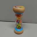 Rainmaker - Montessori Baby Toys for 6-12 Months 1 Year Old, Newborn Baby Rattle Shaker Sensory Toy, 7 inch Wooden Rain Stick Baby Musical Toys for 6 7 8 9 10 Month Infant Toddlers Gift