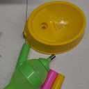 NACOCO Pet Standing Water Dispenser Cat Dog Standing Bowl with Detachable Pole Automatically Feeding Water Height Adjustable