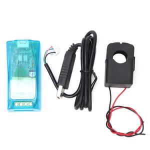 PZEM-004T Power Monitoring Communications Module with Housing PC Software Mutual Inductor Mesuring Moudle Used to Measure AC Voltage, Current, Active Power (100A +CT)