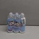 SPLASH REFRESHER Flavored Water Bottles, Acai Grape Flavor - 6-Pack, 16.9 Fl Oz - Refreshing Flavored Bottled Water with Electrolytes - Zero Sugar & Zero Calories