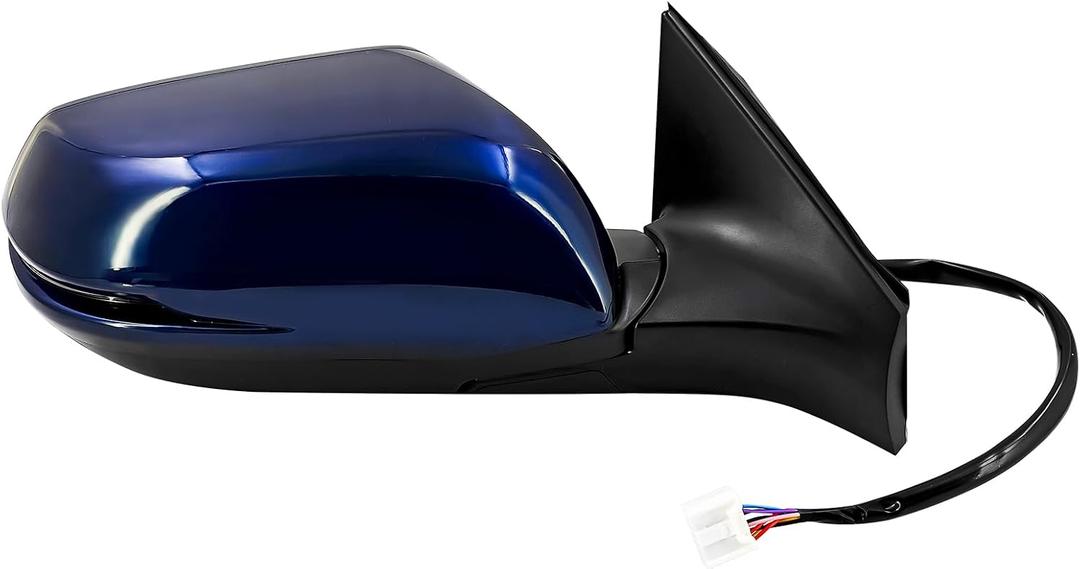 9 Pin 76208-TLA-A31 Blue Right Side Mirror Fits for Honda CRV 2017-2022
