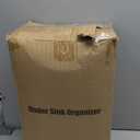 Under Sink Organizer, 2 Packs 2 Tier Under Sink Organizers and Storage, Slide out Pull out Cabinet Organizer Shelf, Metal Sliding Drawer for Kitchen Bathroom Pantry Cabinet Closet Organization Rack (Black)