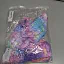 Mermaid Gymnastics Leotards for Girls 4-13 Years Old Toddler Kids Dance Tumbling Outfit Matching Shorts Set Birthday Gifts (Sk36)