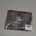 SUUKSESS Women Sexy Mesh Sheer Crop Tank Tops Sleeveless Ruched Going Out Tops (Medium, Mocha)