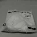 RUNNING GIRL High Impact Sports Bras for Women, High Support Running Strappy Women's Sports Bra with Sewn in Pads Color: R-white Size L