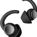 Ear Plugs for Sleeping - Noise Reduction Soft Silicone Earplugs, 2 Pairs Reusable Hearing Protection Earplugs for Noise Sensitivity, Sleep,Travel,Sound Reduction Noise Cancelling - (Black & Silver)