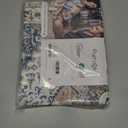 PURRUGS Vintage Farmhouse Boho Throw Rug 2x3 ft, Non-Slip Machine Washable Rug, Accent Oriental Area Rug for Entryway, Kitchen, Bedroom, Living Room and Dining Room, Coral Red/Marine Blue