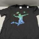 Badminton Player Shuttlecock Boys Kids Men Youth T-Shirt,Small