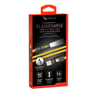 Helix 240W USB-C Flashlight Cable