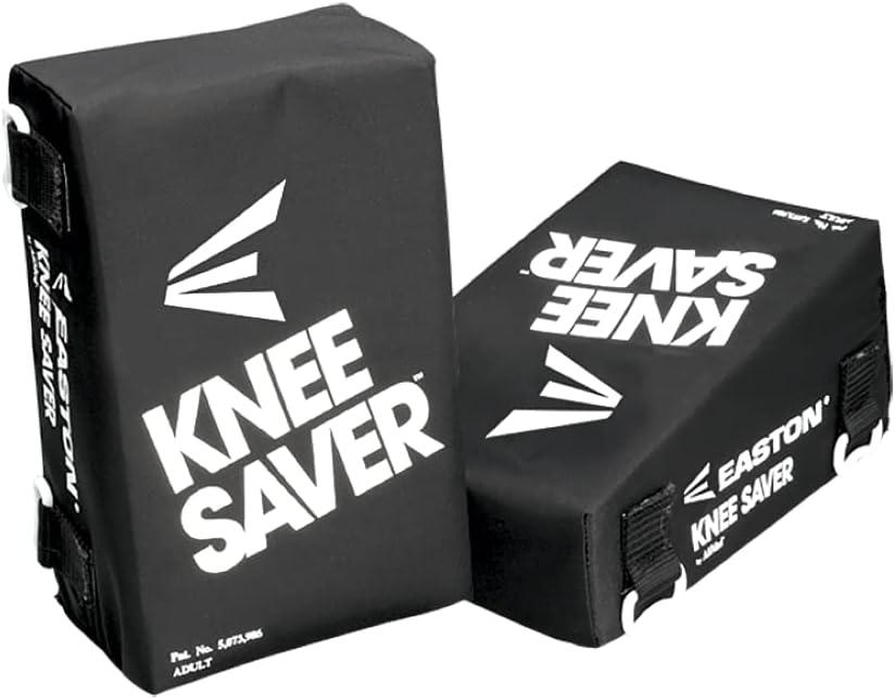 Easton | Catcher's Knee Savers | Baseball / Softball | Multiple Styles (Black)