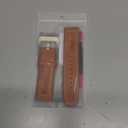 Hemsut Genuine Leather Watch Band, Retro Vintage 20 22 24 26mm Handmade Replacement Leather Watch Strap for Men and Women (Orange)