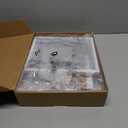 SANIDIKA Large Lockbox Medicine Lock Box - Refrigerator Lockable Boxes for Food Storage - Childproof First AID Locking Cabinet Pill Case Medical Organizer Bin - Mobile Tablet Locker Cell Phone Jail (Clear + White)