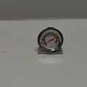 Stainless Steel Oven Thermometer 50-300C/100-600F, Analog Instant Read, Battery-Free Kitchen Cooking Thermometer, Hook & Stand Design Food Thermometer for Oven, Grill, Smoker, Fryer (1Pack)