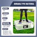 Water Storage Bladder, 25/50/100 Gallon Portable Water Tank, Collapsible Water Storage Containers with Spigot, Large Capacity Water Bag for Emergency Water