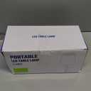 JACKYLED Cordless Table Lamps Rechargeable, 3 Adjustable Height, 5000mAh Battery Operated, 3 Colors Smooth Dimming, Portable LED Waterproof Gold Lamp for Dining, Bedroom, Outdoor (2 Pack)