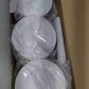 Triple Cereal Dispenser Countertop 2L, Airtight Cereal Containers Storage, Large Capacity Total 6L for Kitchen Pantry, Rotating Dry Food Dispenser for Candy, Nut, Coffee Beans, White