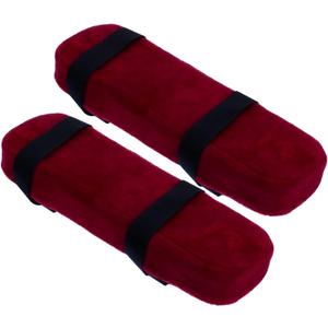 2Pcs Memory Arm Support Cushions for Office and Gaming Chairs Ergonomic Elbow Pads with Straps Comfortable Relief for Long Working Hours for Computer