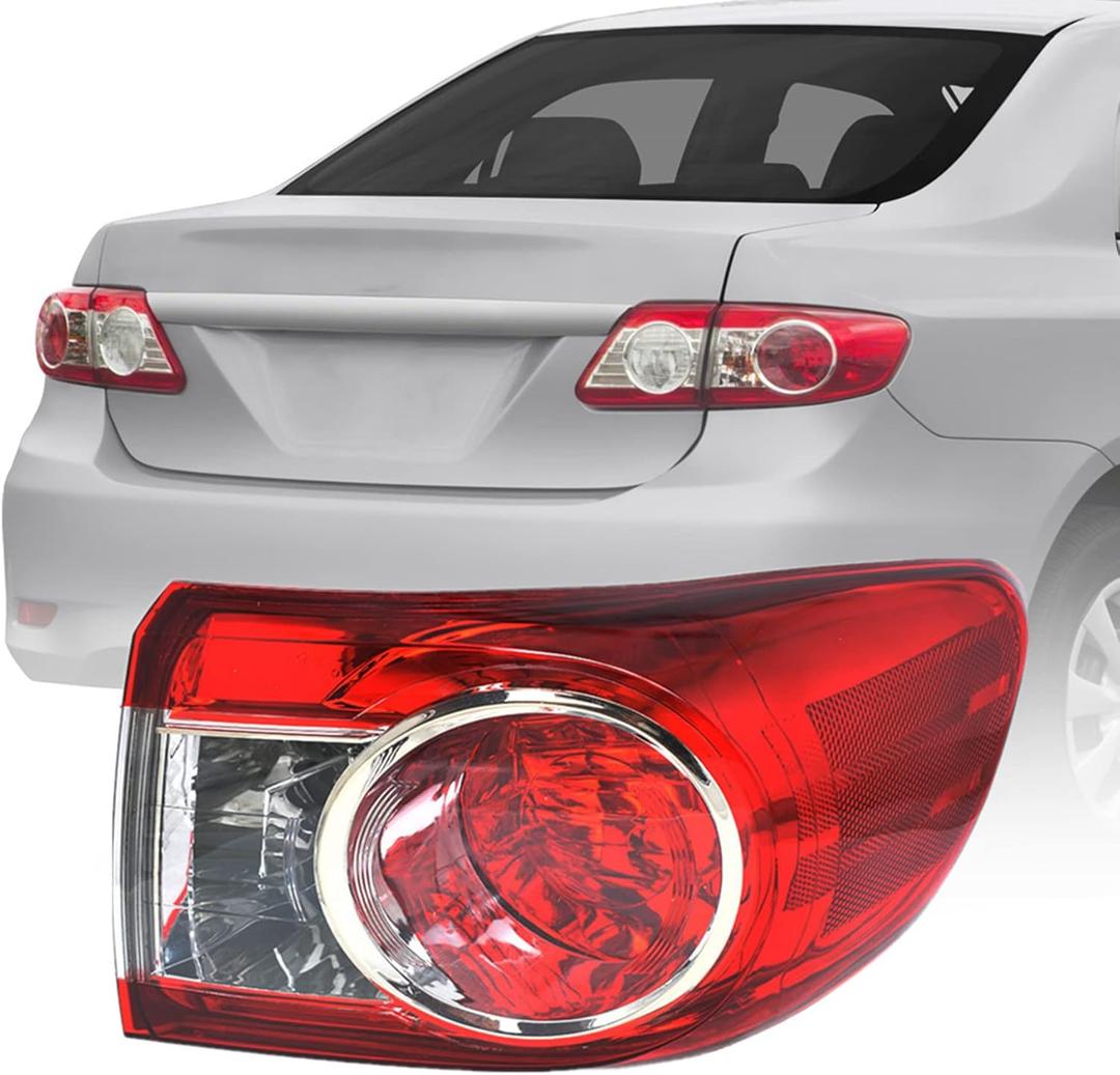munirater Rear Right Side Brake Tail Lights Replacement for Corolla 2011-2013 8155002580 TO2805111