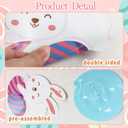 3 x 24PCS Easter Hanging Swirl Decorations Easter Eggs Bunny Ceiling Decorations Easter Party Decorations for Birthday Home Office Classroom Spring Decorations