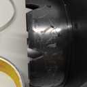 Periscope Dryer Vent Kit 0-5" Adjustable Dryer Vent for Tight Space - BLACK with 2 Clamps & Foil Tape