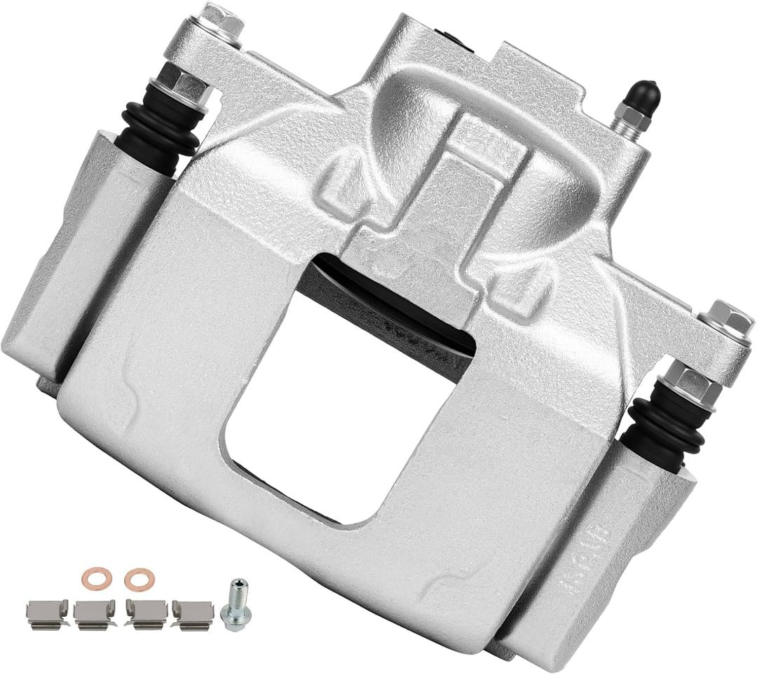 cciyu 18B5044 Front Disc Brake Caliper w/Bracket For Chrysler For Town & Country,For Dodge For Grand Caravan/For Nitro,For Jeep For Liberty/For Wrangler,For Ram For C/V,For Volkswagen For Routan