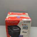 Frigidaire Countertop Portable, 26 lb per Day Bullet Ice Maker Machine (Black Stainless Steel)