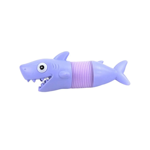 Light Up Pop Tube, Pop Tube Fidget Toy, Glow Tube Sensory Toys for Kids Birthday Party Supplies Stress Relief Fidget Tube Dinosaur Shark Crocodile Color Random