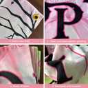 Pink And Green Movie Theme Birthday Banner, Magical Good And Bad Party Decor, Princess Girls Birthday Party Supply, Halloween Bday Banner