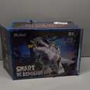 Ruko 8809 Remote Control Robot Dinosaur Toys for Kids, Large Rechargeable Toys, STEM Programmable Interactive with Sound Effects, Birthday Gifts for Boys & Girls Age 3 4 5 6 7 8 (White)