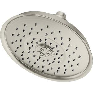 Symmons 402SH2-STN 3-Spray 7.5 in. Fixed Showerhead in Satin Nickel (2.5 GPM)