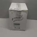 WDF 120 pieces Gold Disposable Plastic Plates - White and Gold Plates Include 10.25" Dinner Plate & 7.5" Salad Plate for Weddings/Party/Valentine's Day