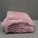 Bedsure Fluffy Pink Throw Blanket Gifts for Women, Girls, Soft Fleece Cozy Fuzzy Sherpa Plush Warm Minky Thick Faux Fur Throws for Couch, Bed, Pink Decor House Blanket Gifts for Her Kids, 50x60