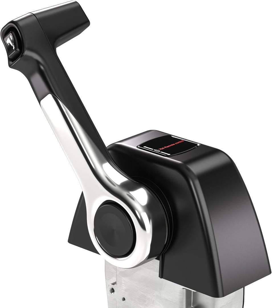 704-48205-P1 Binnacle Outboard Engine Control Box, Top Console Mount Boat Remote Control Box Compatible with Yamaha Console 704 Single, Push to Open