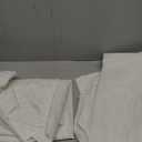 Nanspring Cream Linen Curtains 58 Inch Length for Living Room 2 Panels Set Neutral Modern Farmhouse Window Curtain Semi Sheer Back Tab Rod Pocket Light Filtering Privacy Drapes for Bedroom 52x58 (Natural)