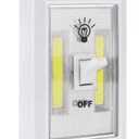 Battery Operated Wireless LED Switch Light, Key & Castle, 200 Lumens Bright