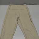 Sogetdo Leggings with Pockets for Women High Waistd No Front Seam Buttery Soft Stretchy Workout Running Gym Yoga Pants (Small, Carbon Dust)