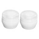 FRCOLOR Face for Powder 2 Sets Baby Talcum Powder Puff Non-deforming Refuse Flying for Summer Care