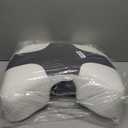 Side Sleeper Pillow with Arm Hole, Shoulder Relief System, Arm Pillow for Neck and Shoulder Pain, Premium Memory Foam, Suitable for Side, Back and Stomach Sleepers - Grey (6in Height)