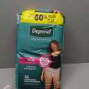 Depend Fresh Protection Adult Diapers, Incontinence & Postpartum Bladder Leak Underwear for Women, Disposable, Maximum, Medium, Blush, 30 Count