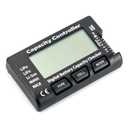 QWORK RC Battery Capacity Checker 2–7S LiPo Li‑ion NiMH – 2 Pack, Multi‑Mode Voltage Display for Drone, RC Car & Airplane