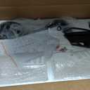 Farmhouse Chandelier 6-Light Dining Room Light Fixture Over Table Kitchen Island Lighting Rustic Chandeliers for Dining Light with Glass Shade Wood Pendant Lights Kitchen Island