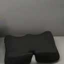 Cushion Lab Patented Pressure Relief Seat Cushion for Long Sitting Hours on Office & Home Chair - Extra-Dense Memory Foam for Soft Support. Car Pad for Hip, Tailbone, Coccyx, Sciatica, Black