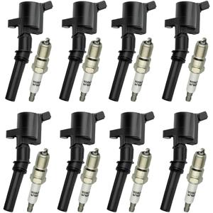 Set of 8 DG508 Ignition Coil with Spark Plug SP479 Compatible with Ford Econoline Super Duty 1998-2008 E350 E450 F350 F450 Replacement for F523 DG457 E409 E213 E262, DG491, FD503, 1L2U12029AA Set of 8 DG508 Ignition Coil with Spark Plug SP479 Compatible with Ford Econoline Super Duty 1998-2008 E350 E450 F350 F450 Replacement for F523 DG457 E409 E213 E262, DG491, FD503, 1L2U12029AA