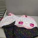 Happy Nappers Pillow & Sleepy Sack- Comfy, Cozy, Compact, Super Soft, Warm, All Season, Sleeping Bag with Pillow- Medium 54 x 20, Shimmer Unicorn