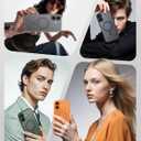 TOCOL for iPhone 17 Case, Compatible with Magsafe, Full Camera Protection, Built-in Magnetic Ring, Drop Protection, Translucent Matte Phone Case for iPhone 17 6.3 inch (Black)