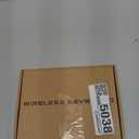 GreenLaw Keyboard Case for iPad mini 7 A17 Pro(2024) & Mini 6 (2021) 8.3", 360 Rotate Case for iPad mini 7th/6th Generation, Touchpad Keyboard with 7 Color Backlit, Type-C Rechargeable, Black